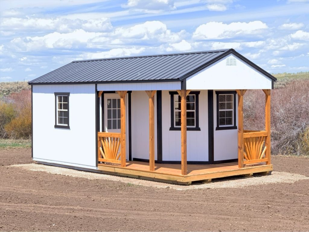 Porch Package - Portable Buildings Alberta