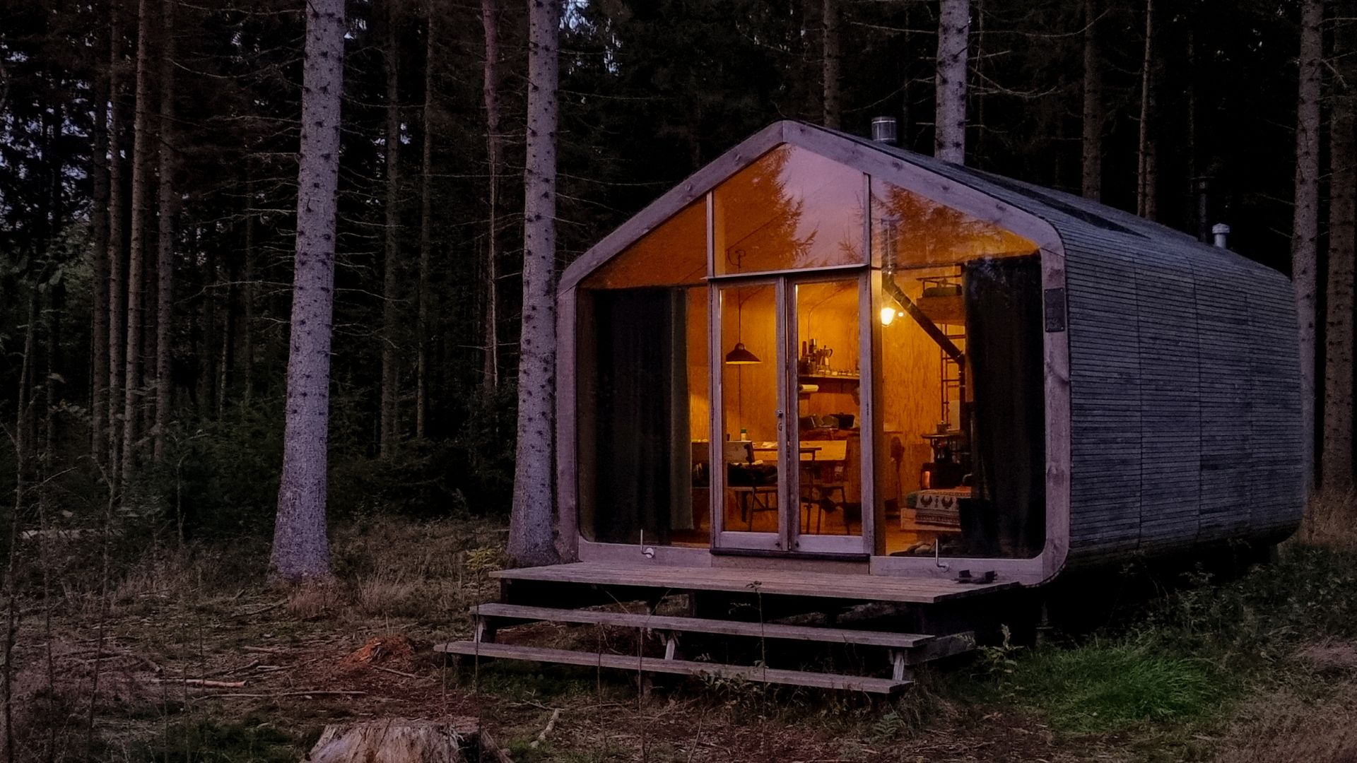How to Heat an Off-Grid Cabin