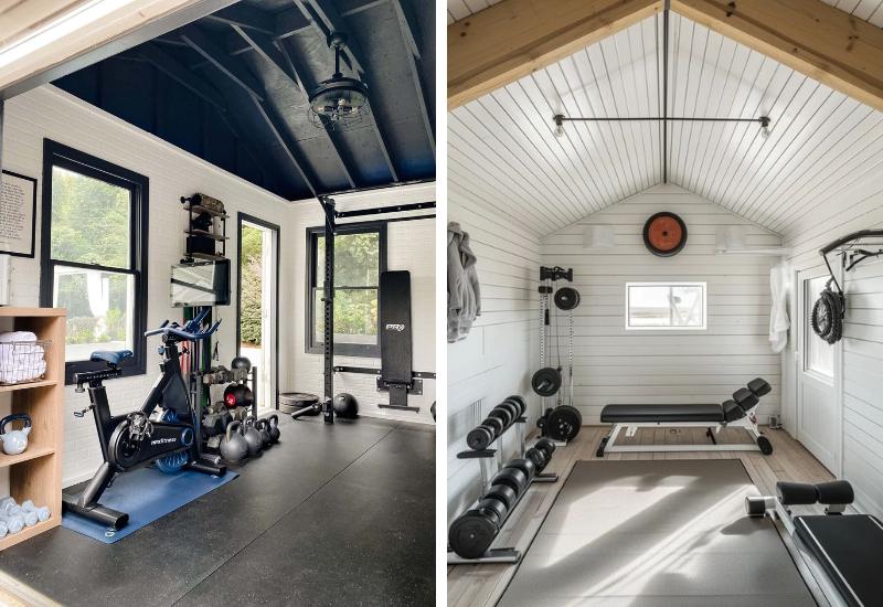 Portable Buildings of Alberta - Outdoor Shed Gym